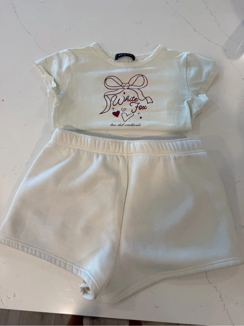 White Fox Set- Size M - Picture 2 of 8